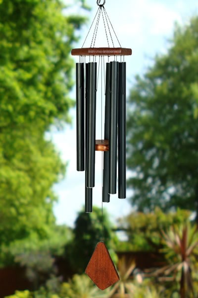 Nature's Melody Wind Chime, 36 inch black - The Wind Chime Shop Limited