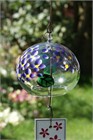 Purple Hortensia Wind Chime