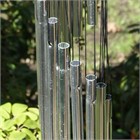 Silver Spiral Wind Chime