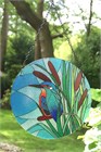 Kingfisher Glass Suncatcher