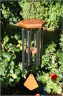 Nature&#39;s Melody Wind Chime, 24 inch silver